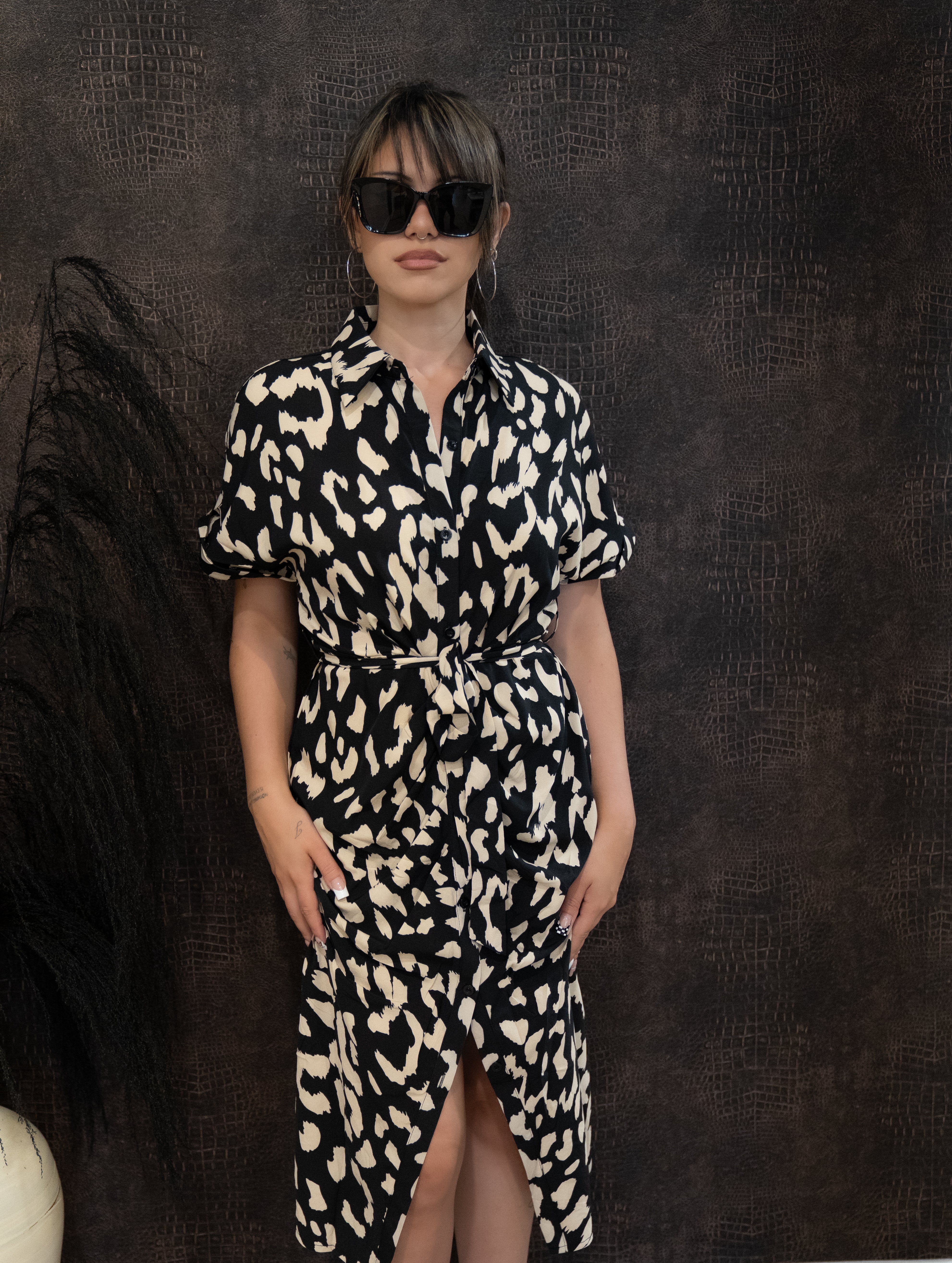 UPTOWN WRAP DRESS