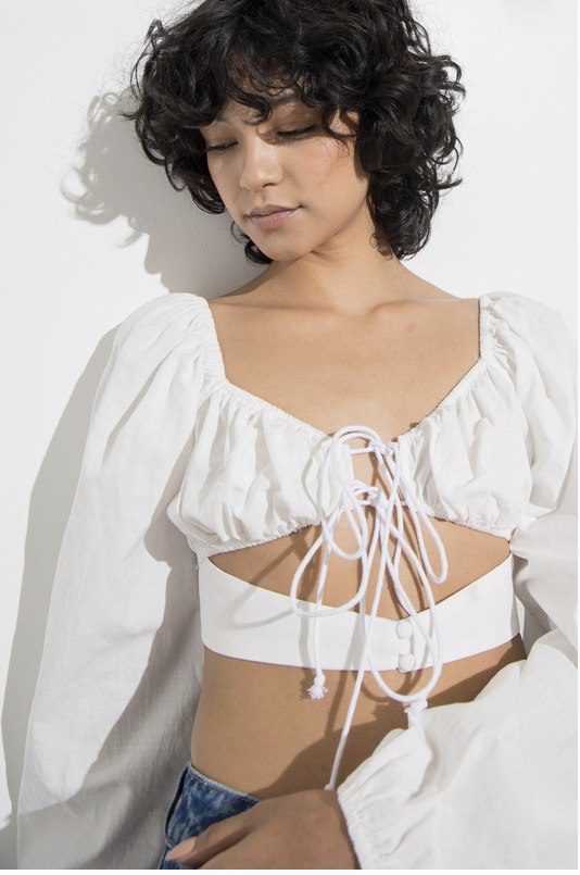 Pure Peekaboo Top