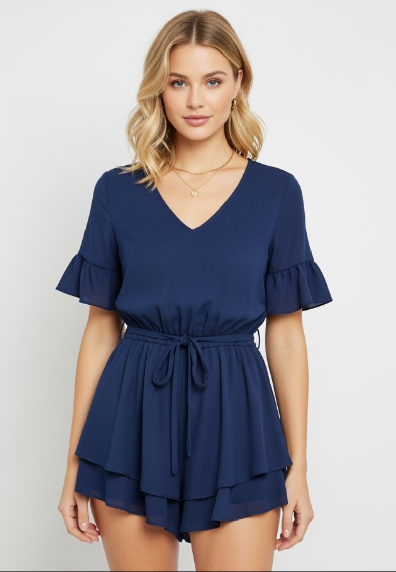 MIDNIGHT HOUR ROMPER