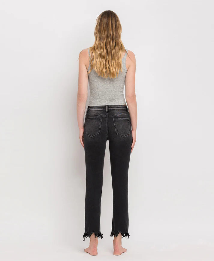 In A Bottle - High Rise Slim Straight - BY FLYING MONKEY