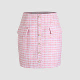 NO.5 TWEED SKIRT SET