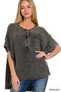 The Ash Textured Relaxed Top