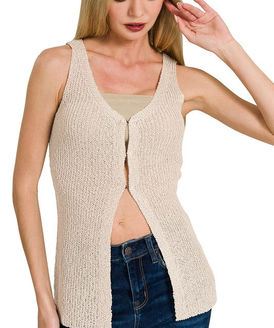 The Cocoa Knit Sweater Vest