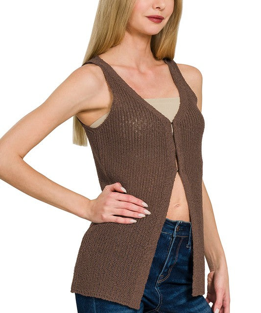 The Cocoa Knit Sweater Vest