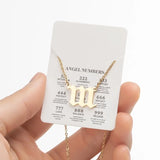 18K Gold-Plated Angel Number Necklaces