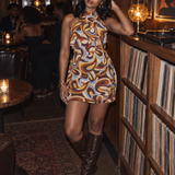 The Vinyl Room Mini Dress