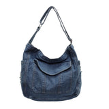 Vintage Denim Shoulder Bag