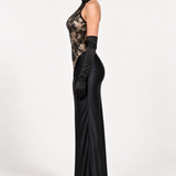 The Midnight Hourglass Dress