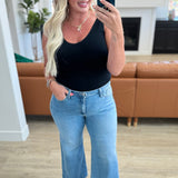 High Rise Wide Leg Jeans in Three Colors