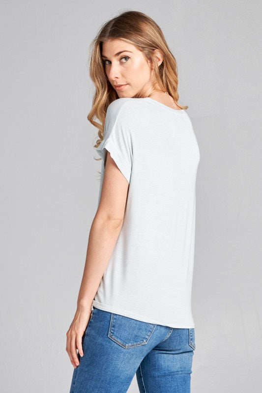 The Effortless Tie-Front Tee