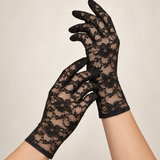 The Midnight Bloom Lace Gloves