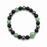 Aventurine Heart Crystal Bracelet