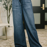 Ashley High Waist Featherweight Palazzo Jean