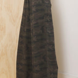 Camo Tencel Wide Leg Pant
