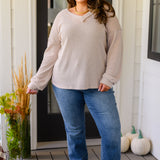 Calm In The Chaos V-Neck Sweater
