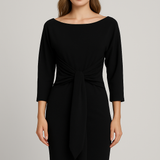 MABLE TIE SWEATER DRESS