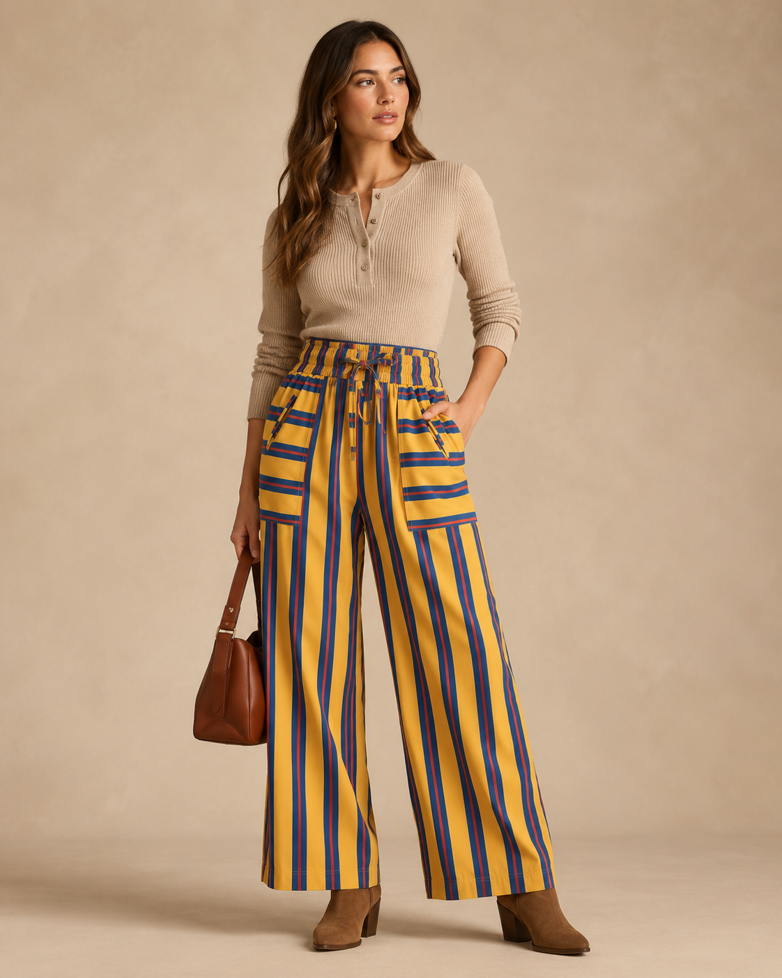 The Prism Wide Leg Cargo Pants
