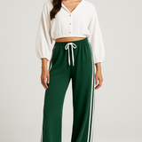 Two Toned Drawstring Sweatpant