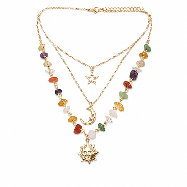 The Cosmic Current Chakra Necklace