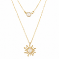 Opal Radiance Layered Necklace