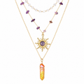 The Solar Alchemy Layered Necklace