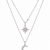 Starlit Alignment Layered Necklace