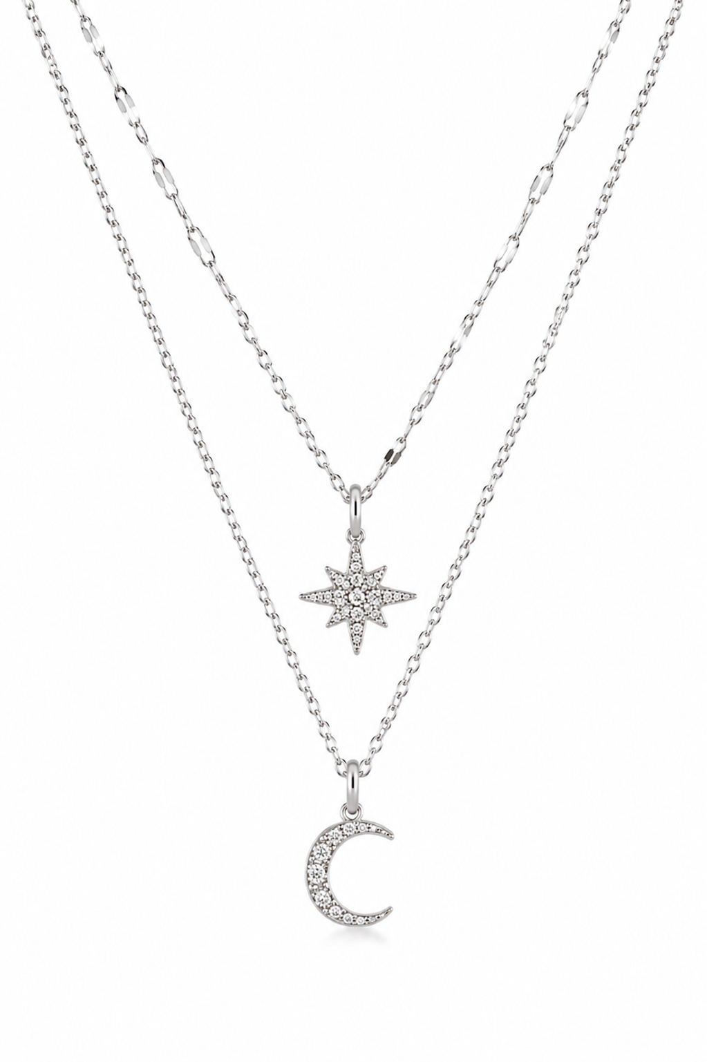 Starlit Alignment Layered Necklace