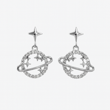 Galaxy Drop Earring 18K Gold Plated