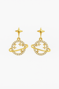 Galaxy Drop Earring 18K Gold Plated