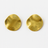 Mini Gold Abstract Earring 18K Gold Plated