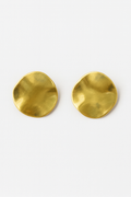 Mini Gold Abstract Earring 18K Gold Plated