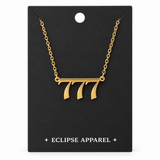 Angel Number Necklace 18K Gold-Plated