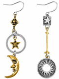 Starbound Asymmetrical Earrings