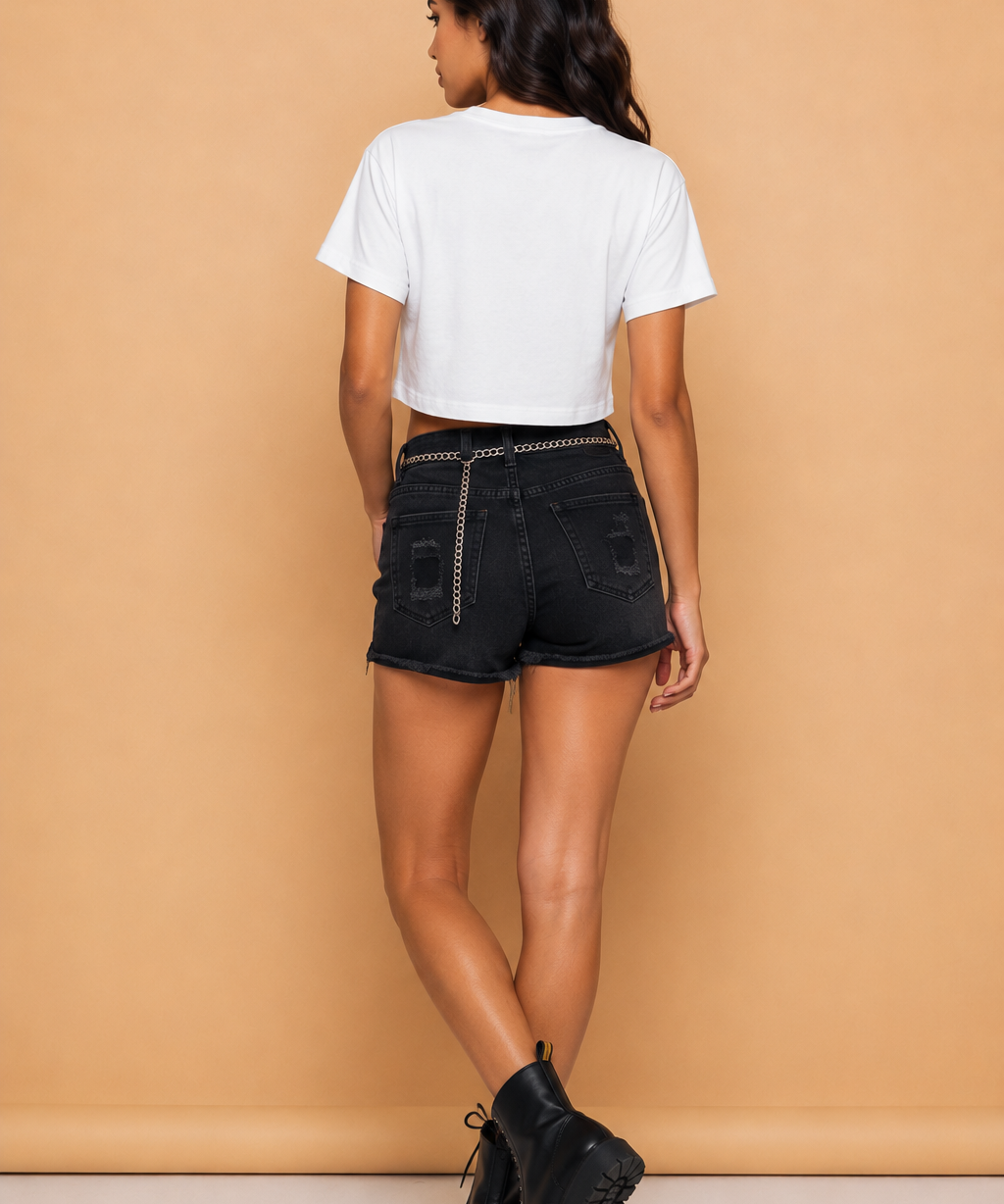 Deck of Stars Crop Tee