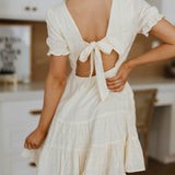 Serene Spell Square Neck Dress