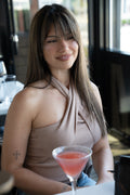 RIBBED HALTER