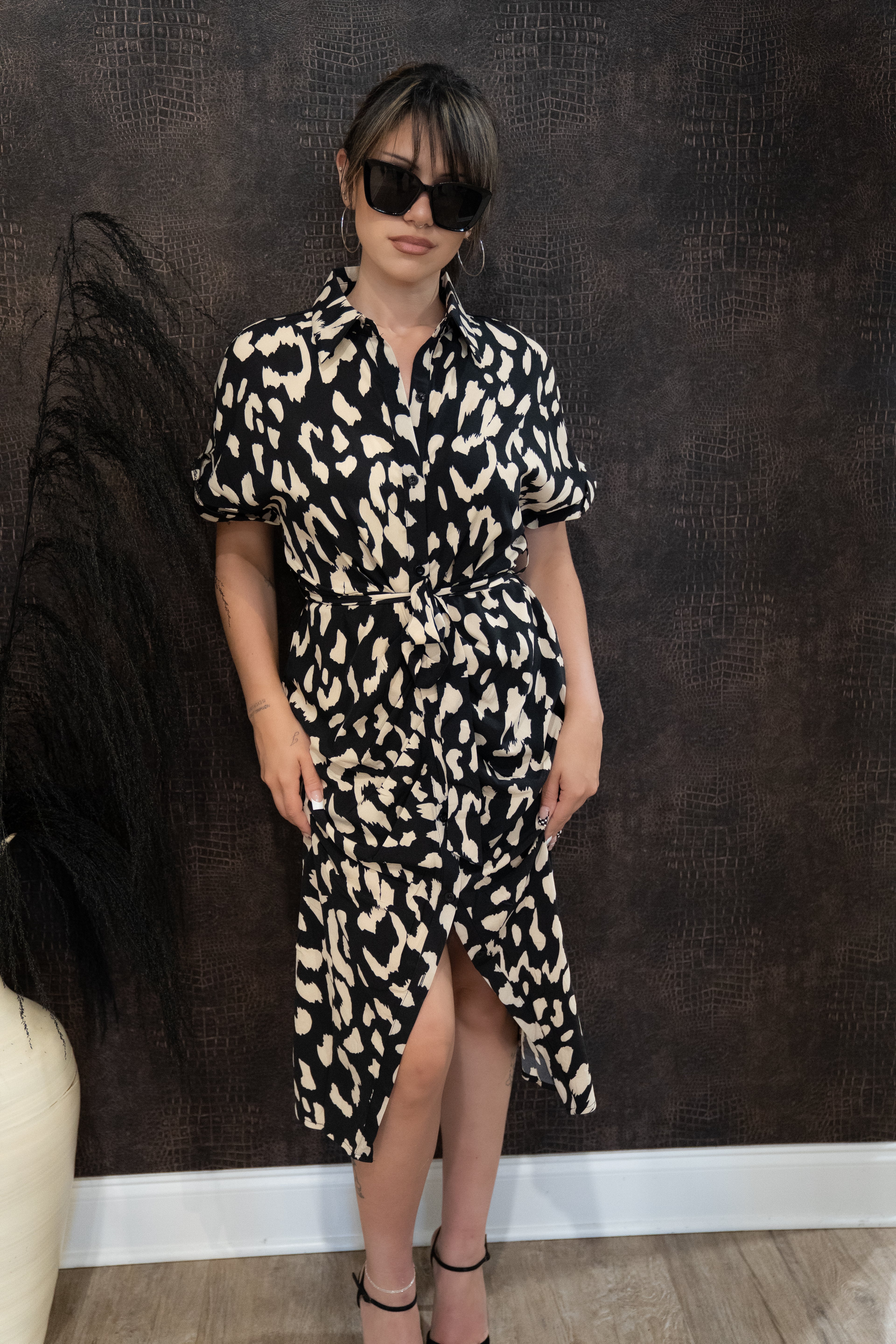 UPTOWN WRAP DRESS