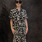 UPTOWN WRAP DRESS