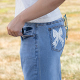 BOW TIE FLARE JEAN