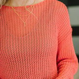Desert Bloom Loose Knit Sweater