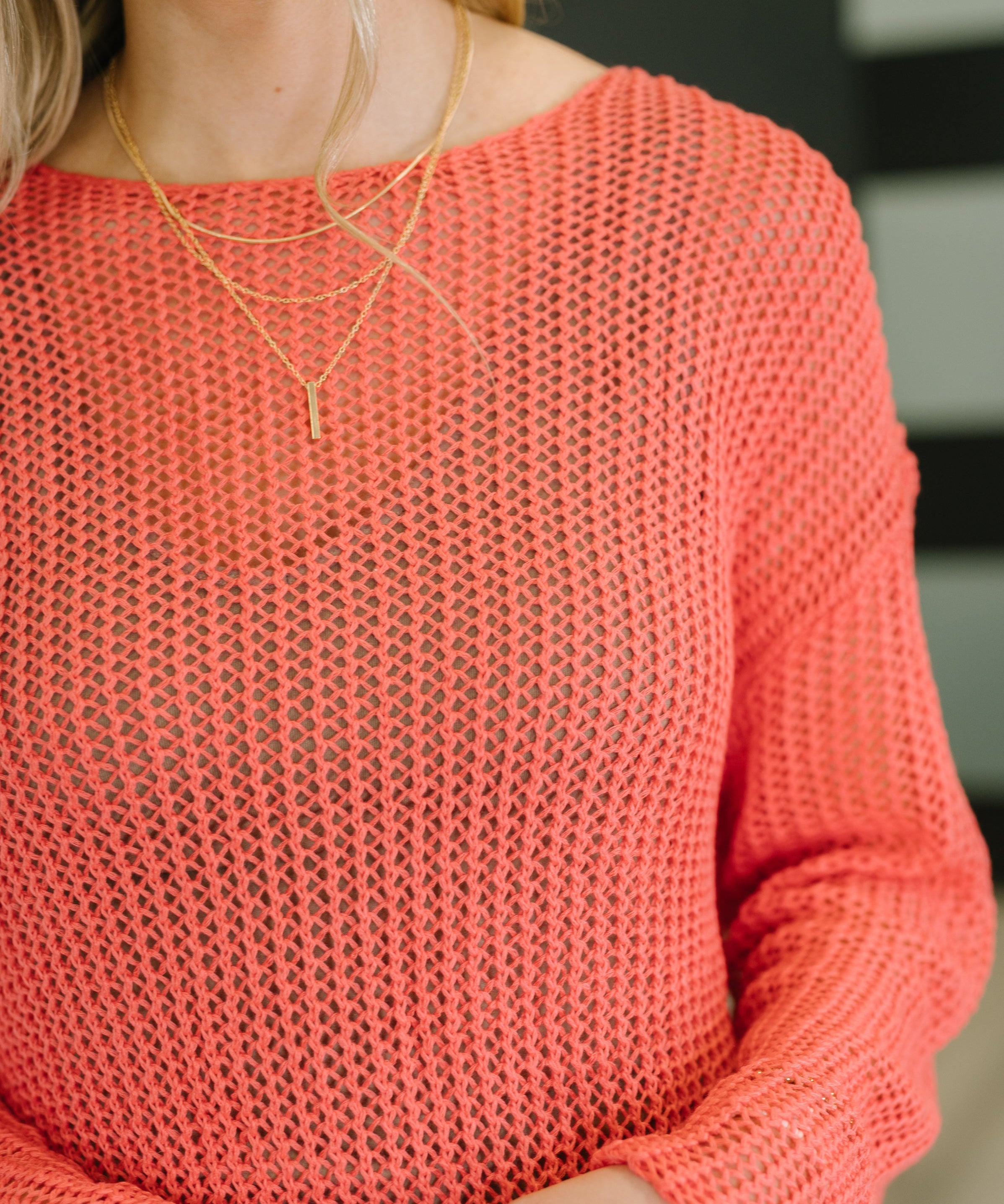 Desert Bloom Loose Knit Sweater