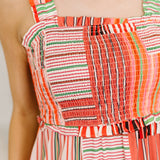 Extra Sentimental Wide Strap Tiered Dress