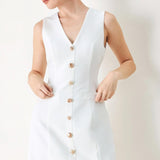 PURE GLAM WOVEN MINI DRESS