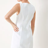 PURE GLAM WOVEN MINI DRESS