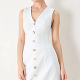 PURE GLAM WOVEN MINI DRESS