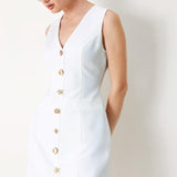 PURE GLAM WOVEN MINI DRESS