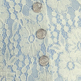 EASY ELEGANCE WOVEN LACE VEST
