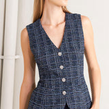 EVERYDAY ICON TWEED VEST