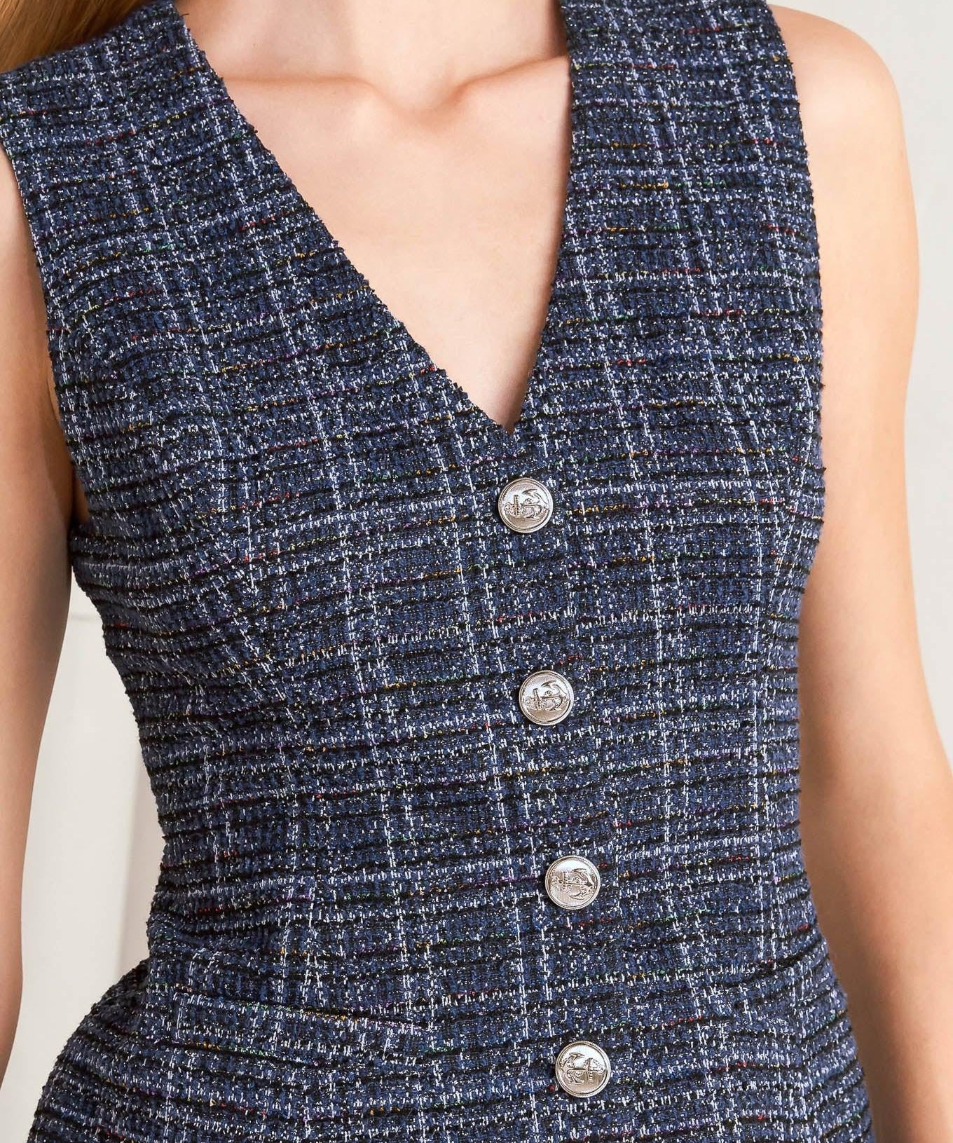 EVERYDAY ICON TWEED VEST