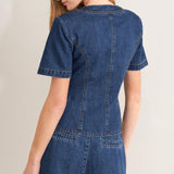 FOREVER STYLISH DENIM TOP